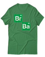 T-Shirt Αντρικό - Br35 Ba56 - Color Thumbnail Πράσινο