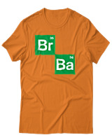 T-Shirt Αντρικό - Br35 Ba56 - Color Thumbnail Πορτοκαλί