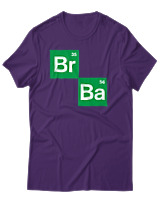 T-Shirt Αντρικό - Br35 Ba56 - Color Thumbnail Σκούρο Μωβ