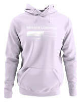 Φούτερ με κουκούλα Αντρικό - Brain Is Loading - Color Thumbnail Lilac