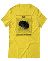 T-Shirt Αντρικό - Brain - Color Thumbnail Χρυσό Κίτρινο