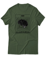 T-Shirt Αντρικό - Brain - Color Thumbnail Κυπαρισσί
