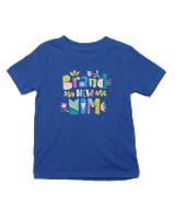 T-Shirt  Παιδικό - Brand New Mom - Color Thumbnail Μπλε Ρουά