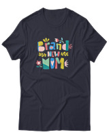 T-Shirt  Γυναικείο - Brand New Mom - Color Thumbnail Σκούρο Μπλέ