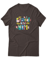 T-Shirt  Γυναικείο - Brand New Mom - Color Thumbnail Καφέ