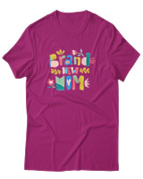 T-Shirt  Γυναικείο - Brand New Mom - Color Thumbnail Φούξια