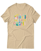T-Shirt  Γυναικείο - Brand New Mom - Color Thumbnail Μπέζ