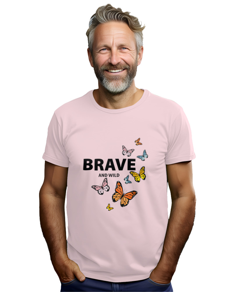 T-Shirt Αντρικό - Brave And Wild - Image 2