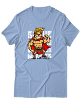 T-Shirt Αντρικό - Brave - Color Thumbnail Γαλάζιο