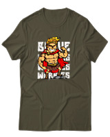 T-Shirt Αντρικό - Brave - Color Thumbnail Χακί
