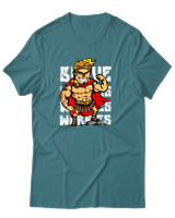 T-Shirt Αντρικό - Brave - Color Thumbnail Μπλε Πράσινο