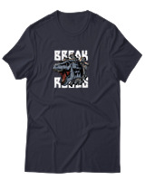 T-Shirt Αντρικό - Break The Rules - Color Thumbnail Σκούρο Μπλε