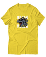 T-Shirt Αντρικό - Break The Rules - Color Thumbnail Χρυσό Κίτρινο