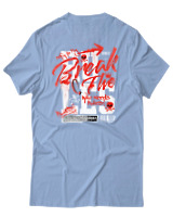 T-Shirt Αντρικό - Break The Rules - Color Thumbnail Γαλάζιο