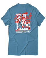 T-Shirt Αντρικό - Break The Rules - Color Thumbnail Τιρκουάζ
