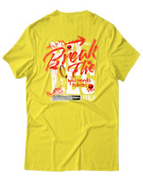 T-Shirt Αντρικό - Break The Rules - Color Thumbnail Κίτρινο