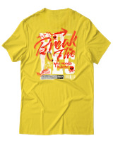 T-Shirt Αντρικό - Break The Rules - Color Thumbnail Χρυσό Κίτρινο