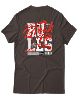 T-Shirt Αντρικό - Break The Rules - Color Thumbnail Καφέ