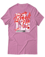 T-Shirt Αντρικό - Break The Rules - Color Thumbnail Ροζ