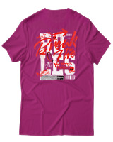 T-Shirt Αντρικό - Break The Rules - Color Thumbnail Φουξια