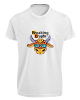 T-Shirt Fit Αντρικό - Breaking Crypto - Color Thumbnail 'Ασπρο