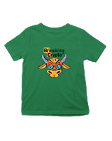 T-Shirt  Παιδικό - Breaking Crypto - Color Thumbnail Πράσινο