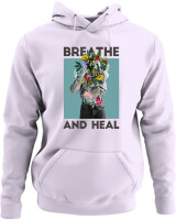 Φούτερ με κουκούλα - Breath And Heal - Color Thumbnail Lilac