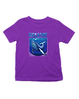 T-Shirt  Παιδικό - Breath - Color Thumbnail Σκούρο Μωβ