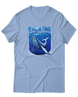 T-Shirt  Γυναικείο - Breath - Color Thumbnail Γαλάζιο