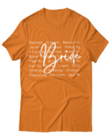 T-Shirt Αντρικό - Bride - Color Thumbnail Πορτοκαλί