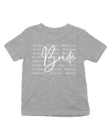 T-Shirt  Παιδικό - Bride - Color Thumbnail Γκρι Μελανζέ
