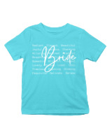 T-Shirt  Παιδικό - Bride - Color Thumbnail Οινοπνευματί