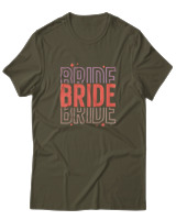 T-Shirt Αντρικό - Bride - Color Thumbnail Χακί
