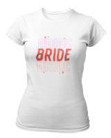 T-Shirt Στενή Γραμμή Γυναικείο - Bride - Color Thumbnail ΄Ασπρο