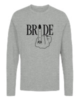 Μακρυμάνικο Μακό Αντρικό - Bride Finger - Color Thumbnail Γκρι Μελανζέ