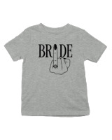 T-Shirt  Παιδικό - Bride Finger - Color Thumbnail Γκρι Μελανζέ