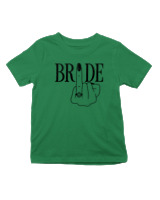 T-Shirt  Παιδικό - Bride Finger - Color Thumbnail Πράσινο
