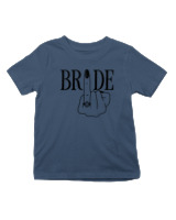 T-Shirt  Παιδικό - Bride Finger - Color Thumbnail Σκούρο Μπλε
