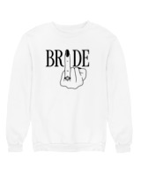 Φούτερ χωρίς κουκούλα - Bride Finger - Color Thumbnail 'Ασπρο