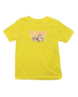 T-Shirt  Παιδικό - Bride Flowers - Color Thumbnail Κίτρινο