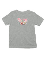 T-Shirt  Παιδικό - Bride Flowers - Color Thumbnail Γκρι Μελανζέ