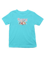 T-Shirt  Παιδικό - Bride Flowers - Color Thumbnail Οινοπνευματί