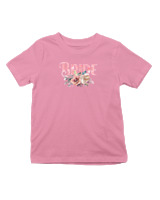 T-Shirt  Παιδικό - Bride Flowers - Color Thumbnail Ροζ