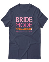 T-Shirt Αντρικό - Bride Mode - Color Thumbnail Μπλε Γκρι