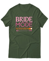 T-Shirt Αντρικό - Bride Mode - Color Thumbnail Κυπαρισσί