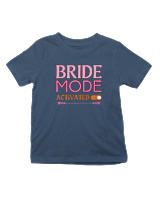 T-Shirt  Παιδικό - Bride Mode - Color Thumbnail Σκούρο Μπλε