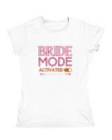 Κοριτσίστικο Κοντομανικο Παιδικό - Bride Mode - Color Thumbnail ΄Ασπρο