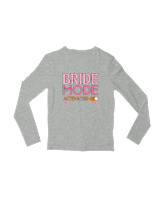 Μακρυμάνικο Μακό Παιδικό - Bride Mode - Color Thumbnail Γκρι Μελανζέ