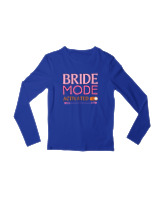 Μακρυμάνικο Μακό Παιδικό - Bride Mode - Color Thumbnail Μπλε Ρουά