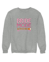 Φούτερ χωρίς κουκούλα Γυναικείο - Bride Mode - Color Thumbnail Γκρι Μελανζέ